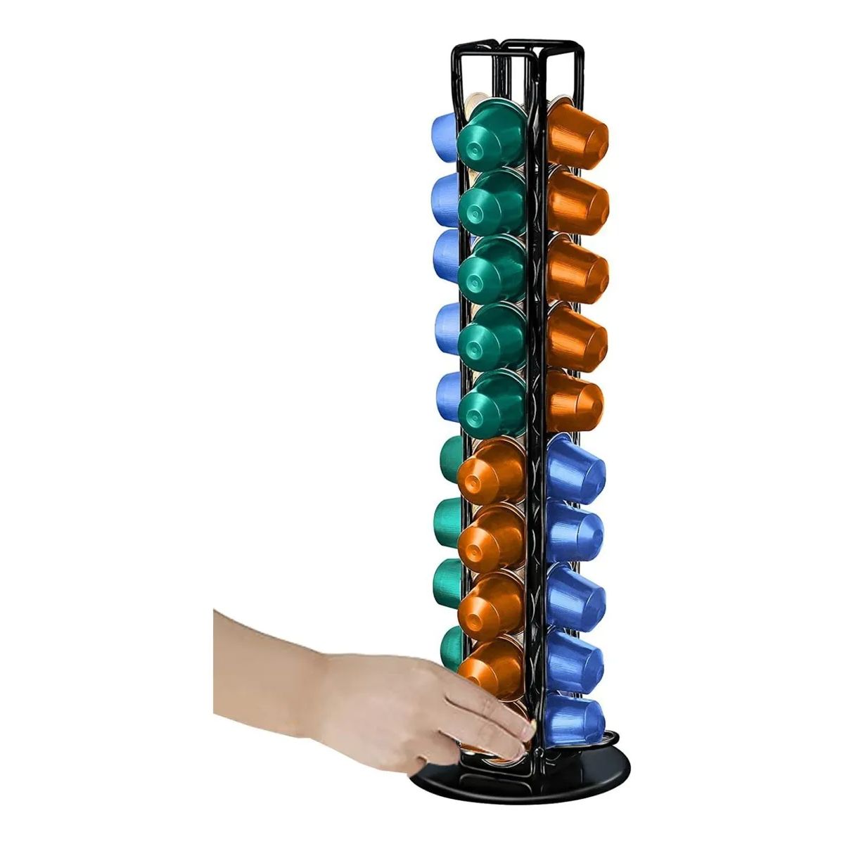 GENERICO - Dispensador Capsulas De Café Base Giratorio Oficina