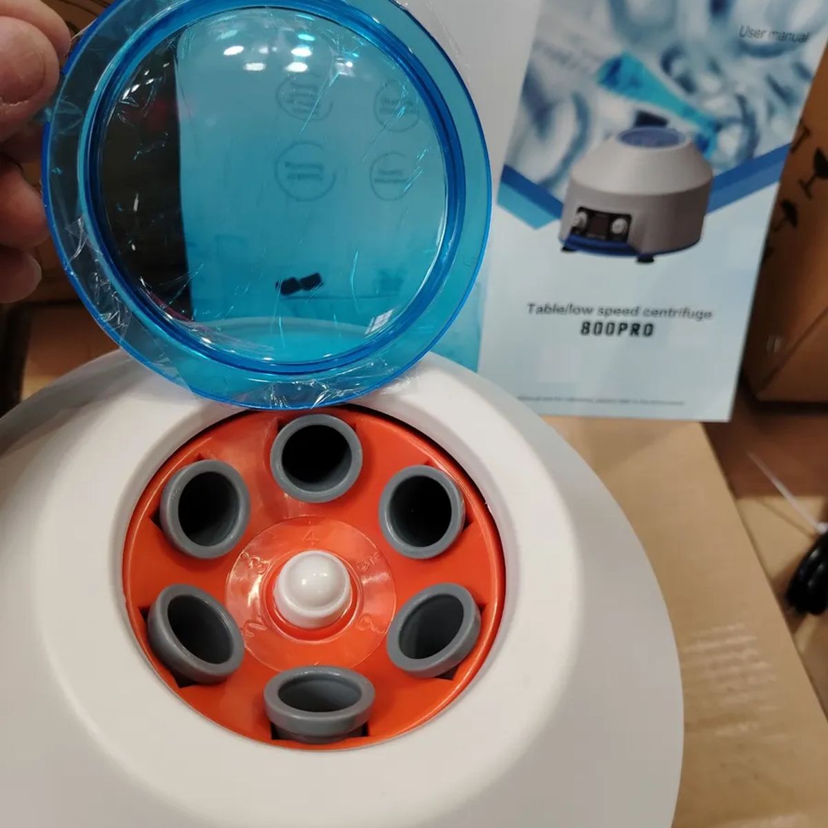 GENERICO - Máquina Centrífuga De Laboratorio Con Pantalla Led 4000 Rpm