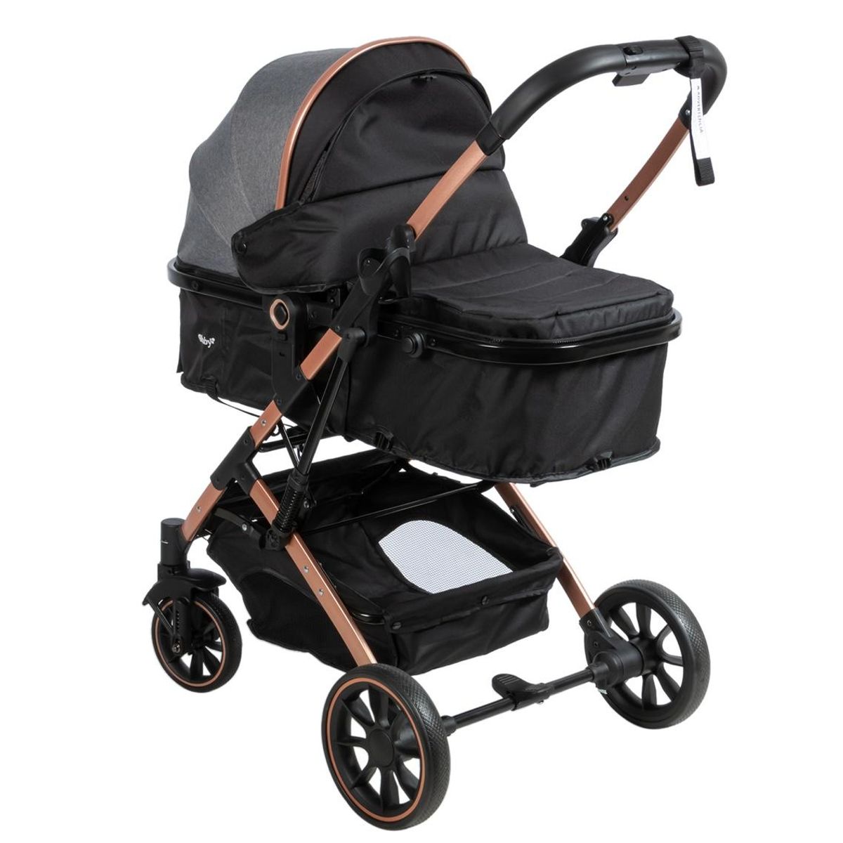 EBABY - Coche Para Bebe Moisés Tipo Maleta Capota Expandible Ebaby