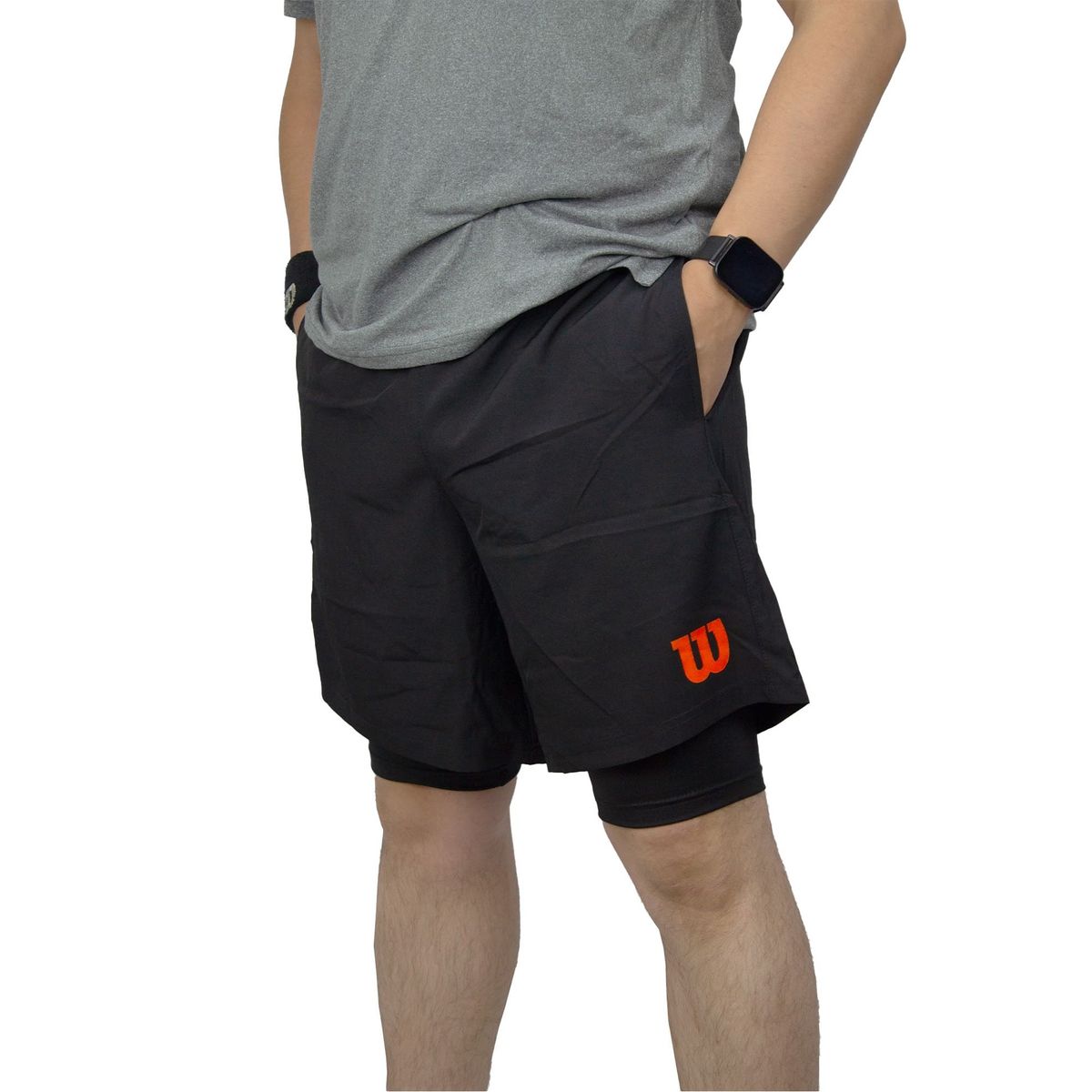 WILSON - Pantaloneta Short 2 en 1 Wilson Flex 19102