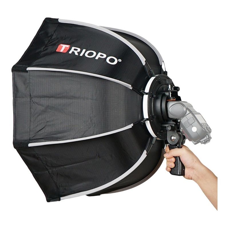 GENERICO - Softbox Octabox Triopo Para Speedlight 90cm Bowens