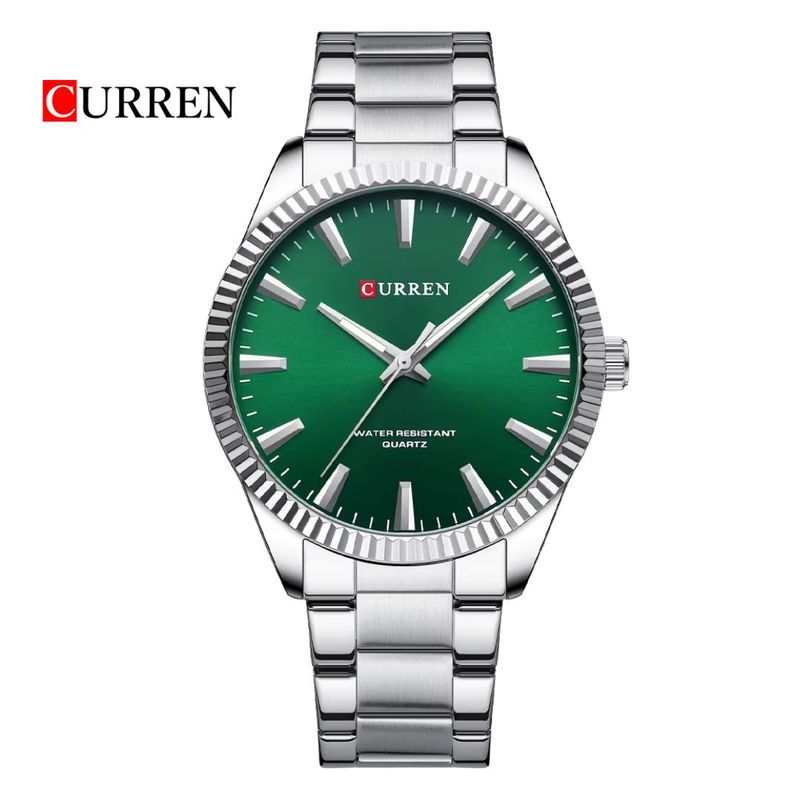 CURREN - Reloj CURREN 8425 Elegante Para Hombre - Verde