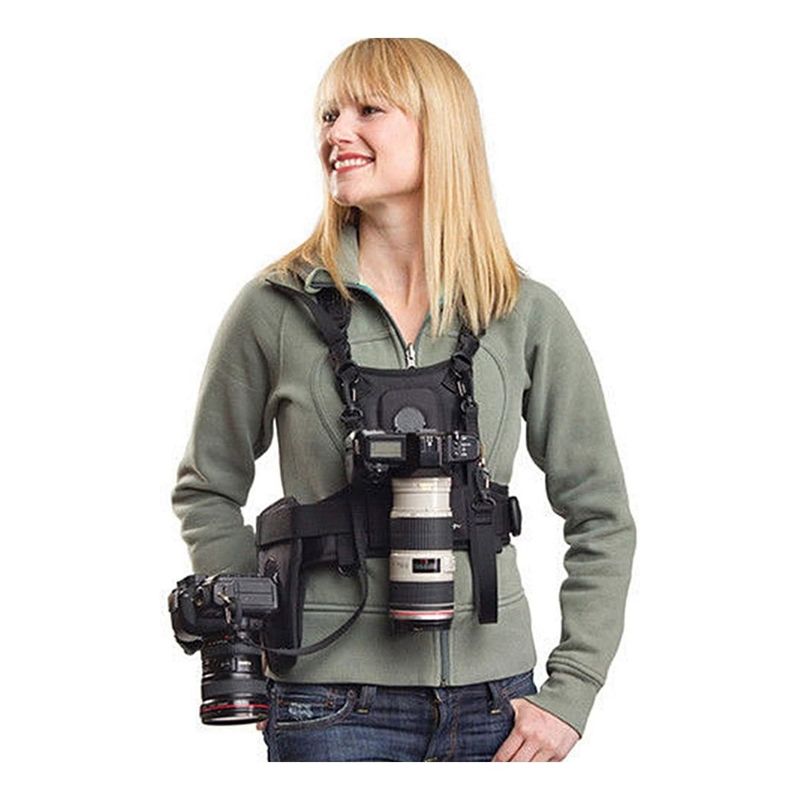 GENERICO - Correa Arnes Pecho Chaleco Para Camara Dslr Sk-msp01