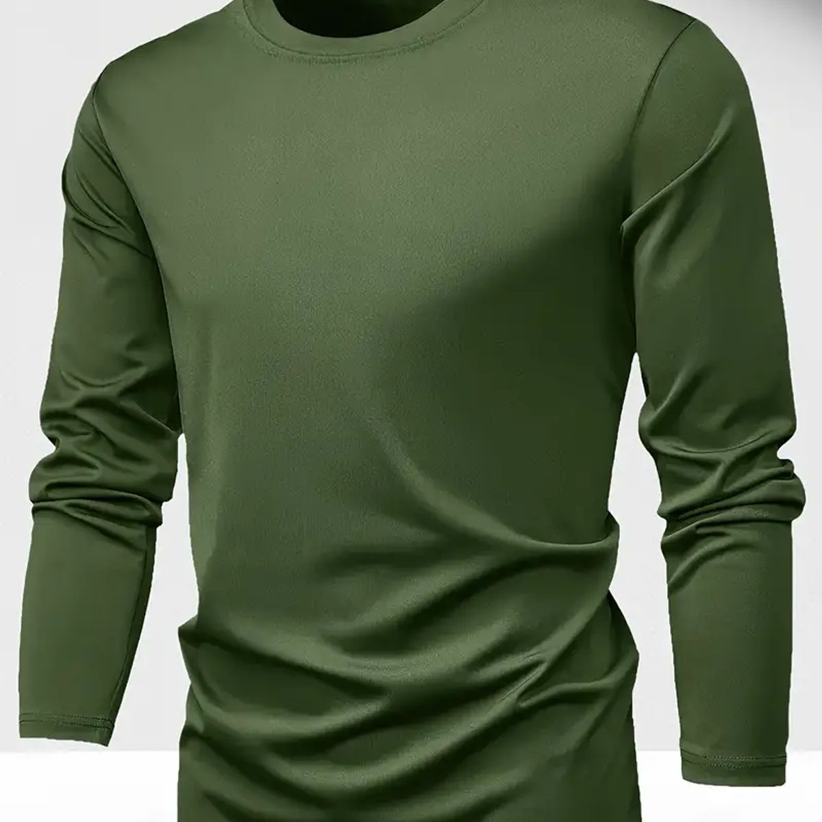 ABC - Buzo Manga Larga Para Hombre frescos resistentes algodon