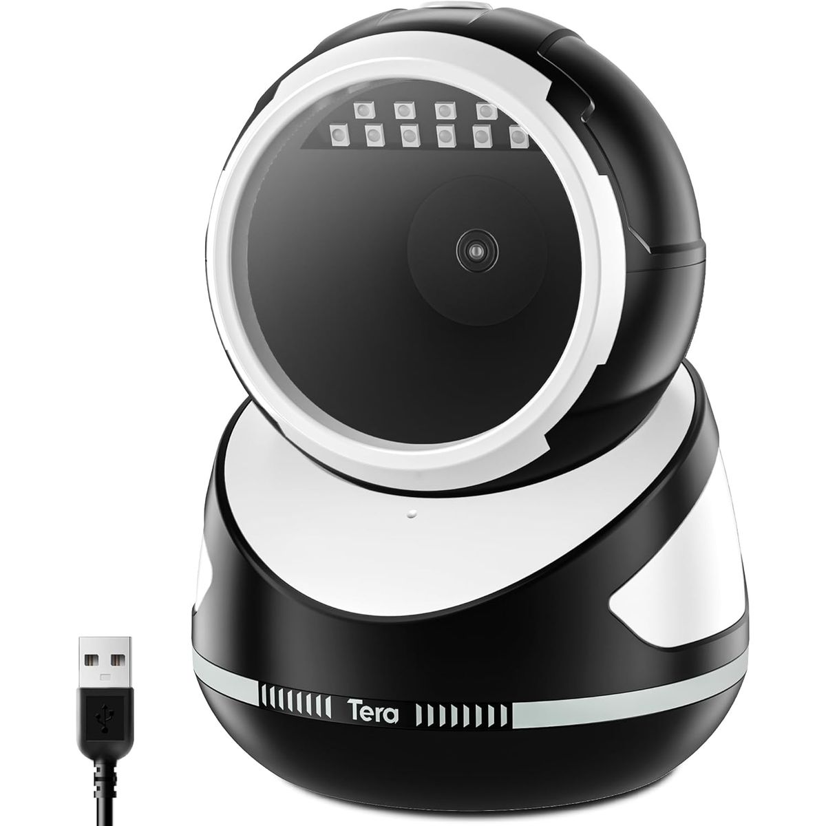 GENERICO - Lector Escaner Omnidireccional Código De Barras 1d 2d QR POS