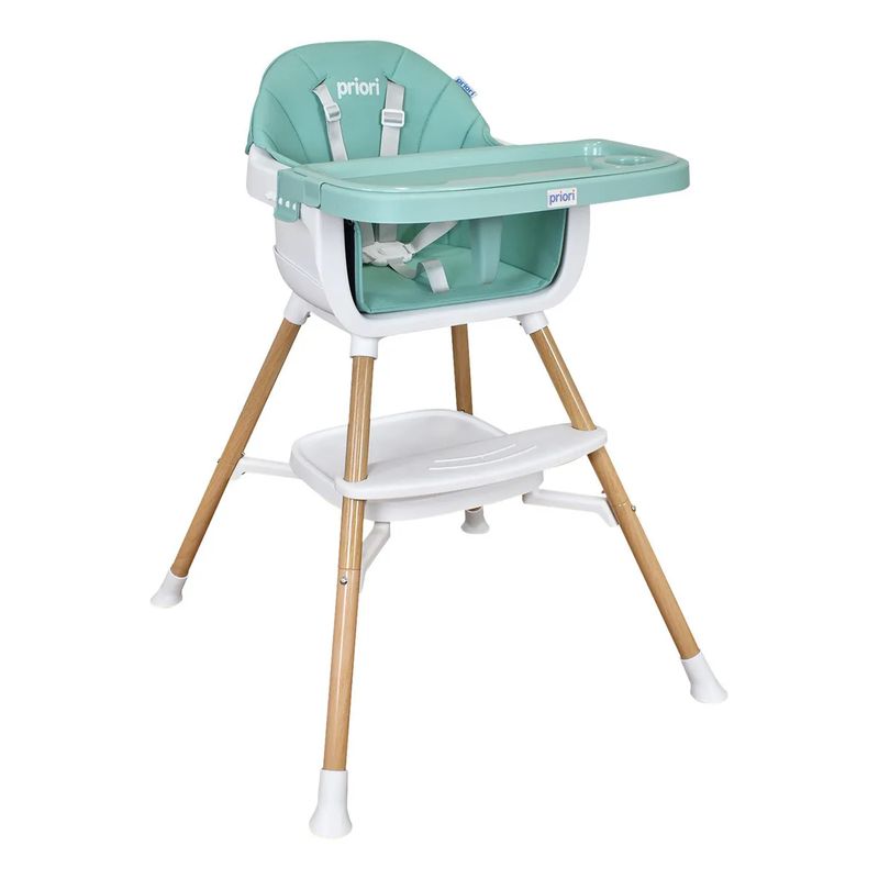 PRIORI - Silla Comedor Bebe 5 En 1 Executive Priori verde