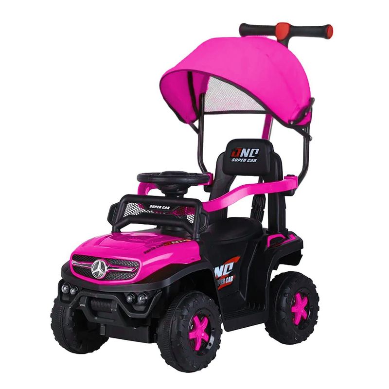 BEBESUNITA - Carro Paseador tipo mercedes ROSADO