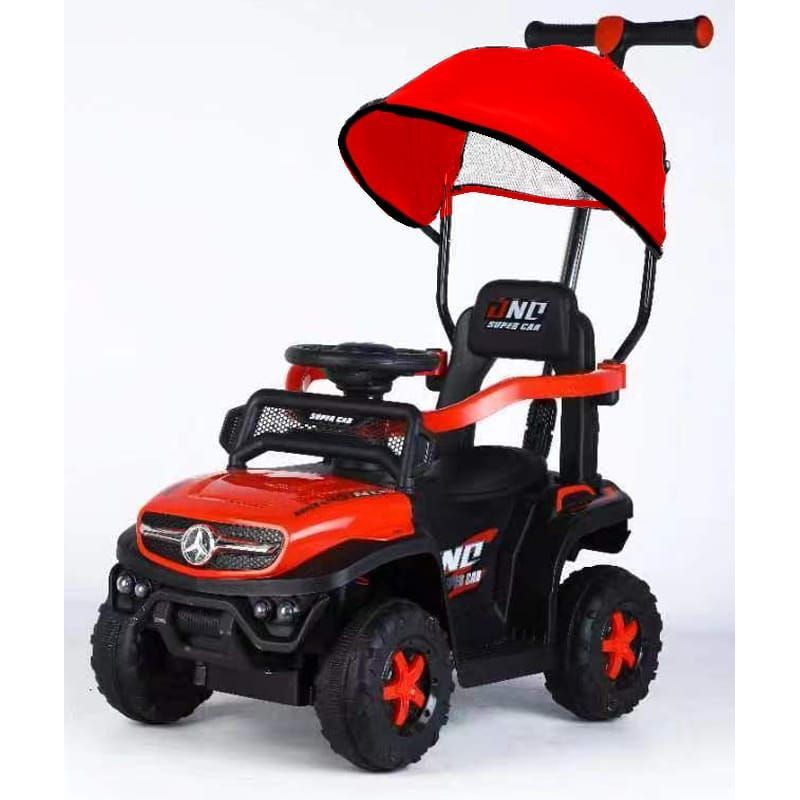 BEBESUNITA - Carro Paseador tipo mercedes ROJO