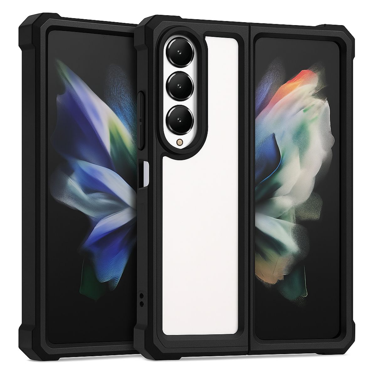 GENERICO - Estuche Forro Protector Case 2 en 1 Reforzado Para Samsung Z fold 3