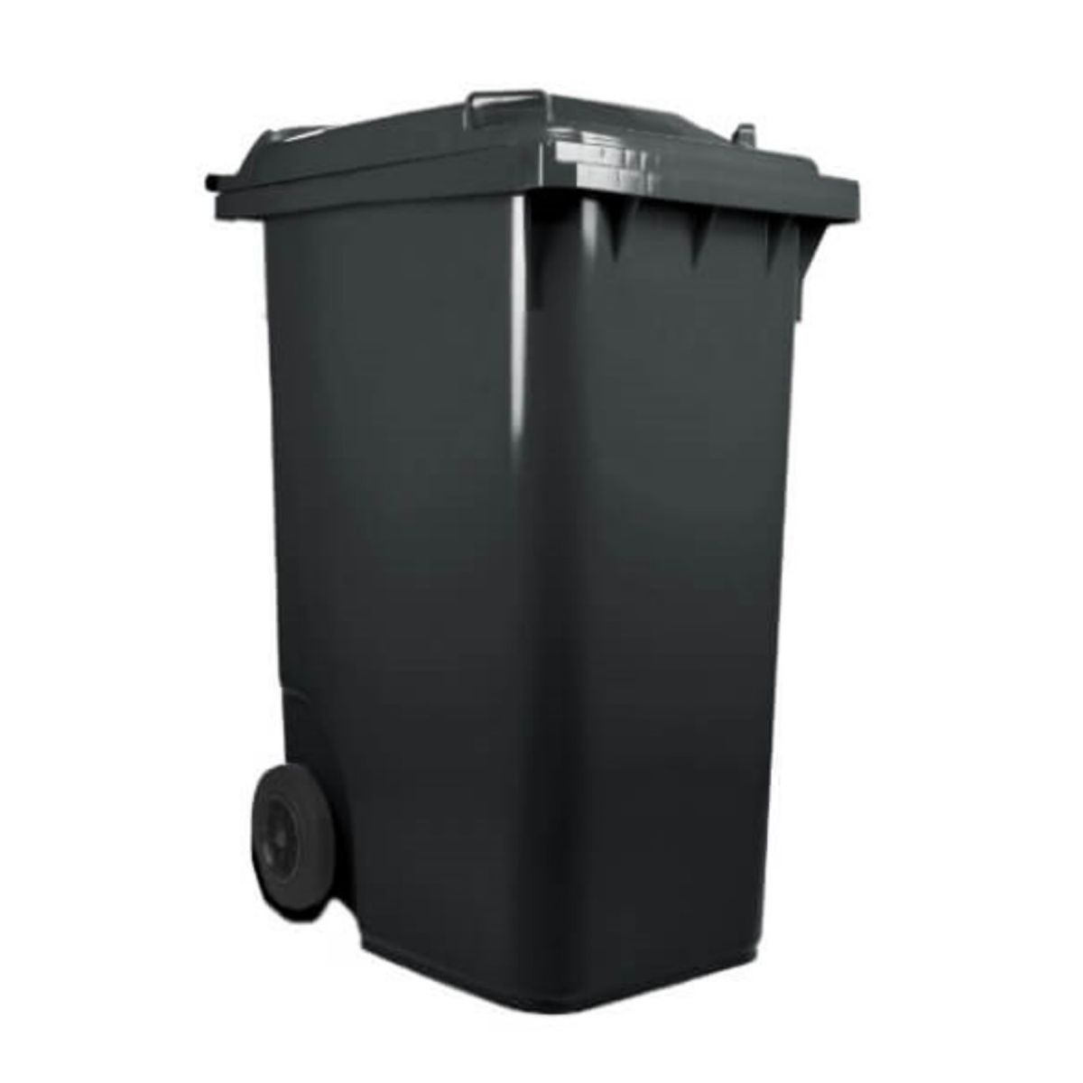 GENERICO - Contenedor de basura CDR con Ruedas 360 Litros Negro