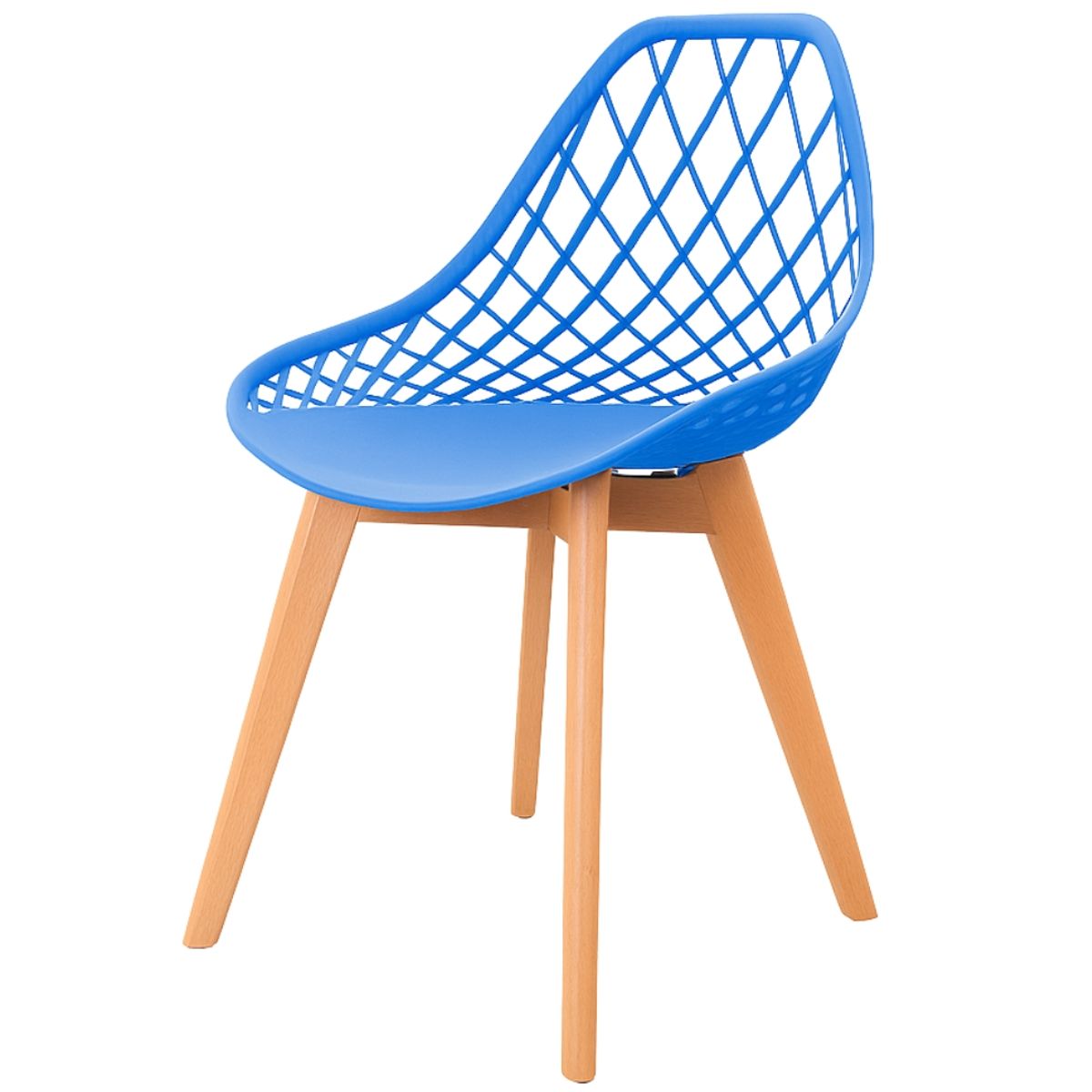 MOBLIHOUSE - Silla De Comedor Firenze Azul Moblihouse