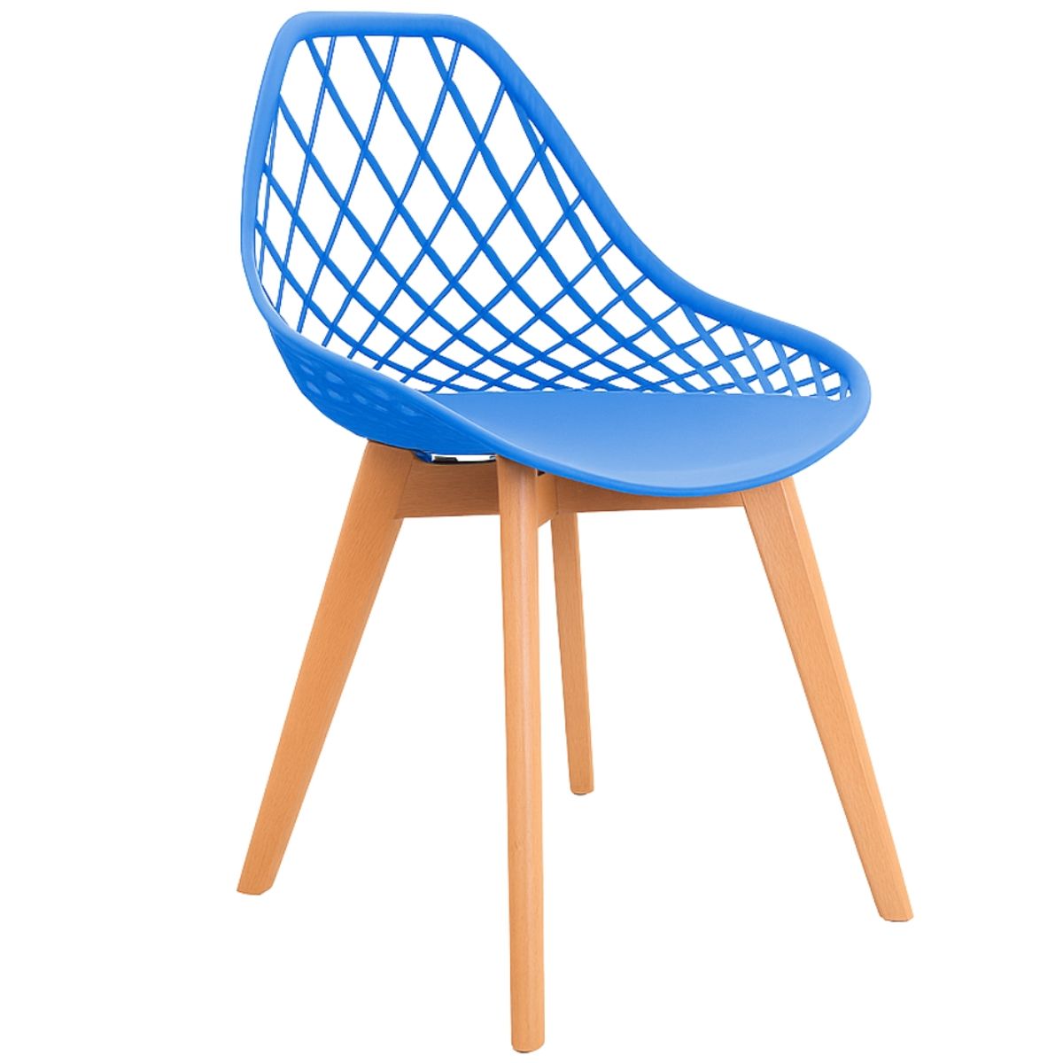 MOBLIHOUSE - Silla De Comedor Firenze Azul Moblihouse