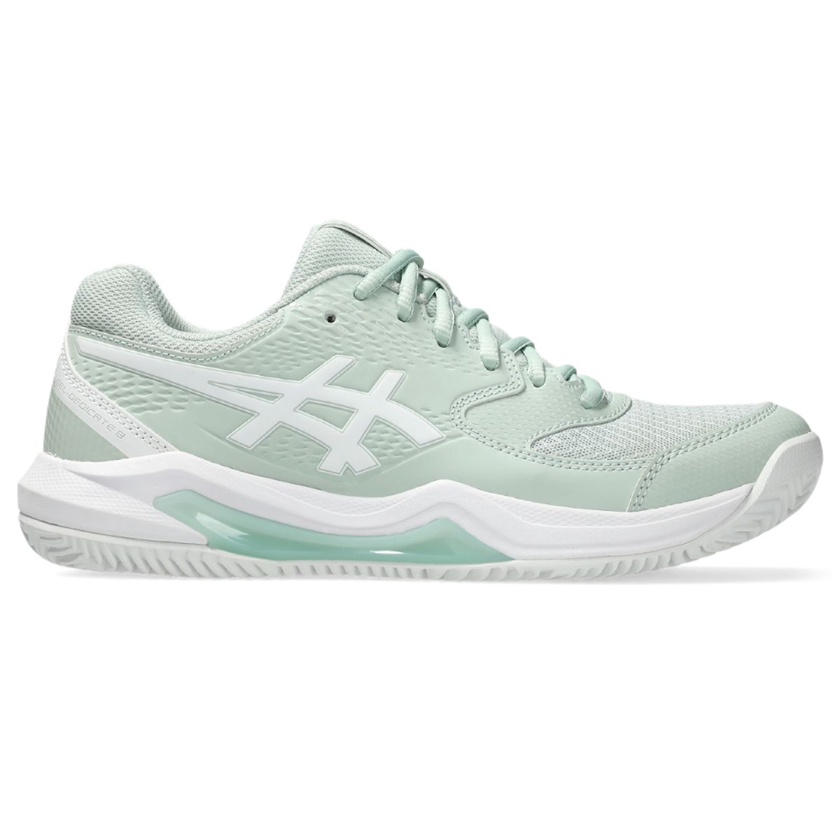 ASICS - Tenis Asics Gel-Dedicate 8 Clay Cps Mujer-Verde Oliva