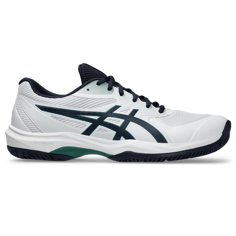 ASICS - Tenis Asics Game Ff Cps Hombre-Blanco/Azul Oscuro