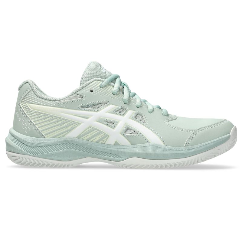 ASICS - Tenis Asics Court Slide 4 Clay/Oc Cps Mujer-Verde/Blanco