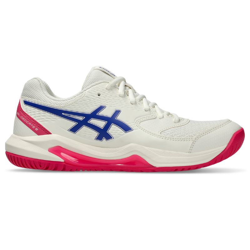 ASICS - Tenis Asics Gel-Dedicate 8 Cps Mujer-Blanco/Fucsia
