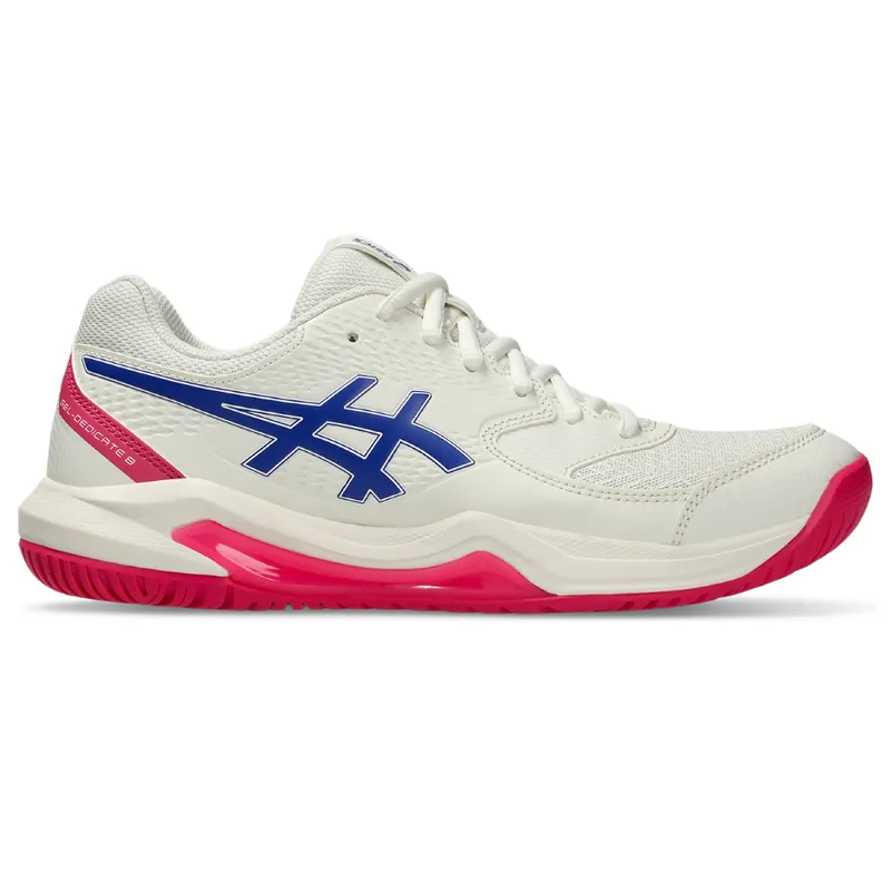 ASICS - Tenis Asics Gel-Dedicate 8 Cps Mujer-Blanco/Fucsia
