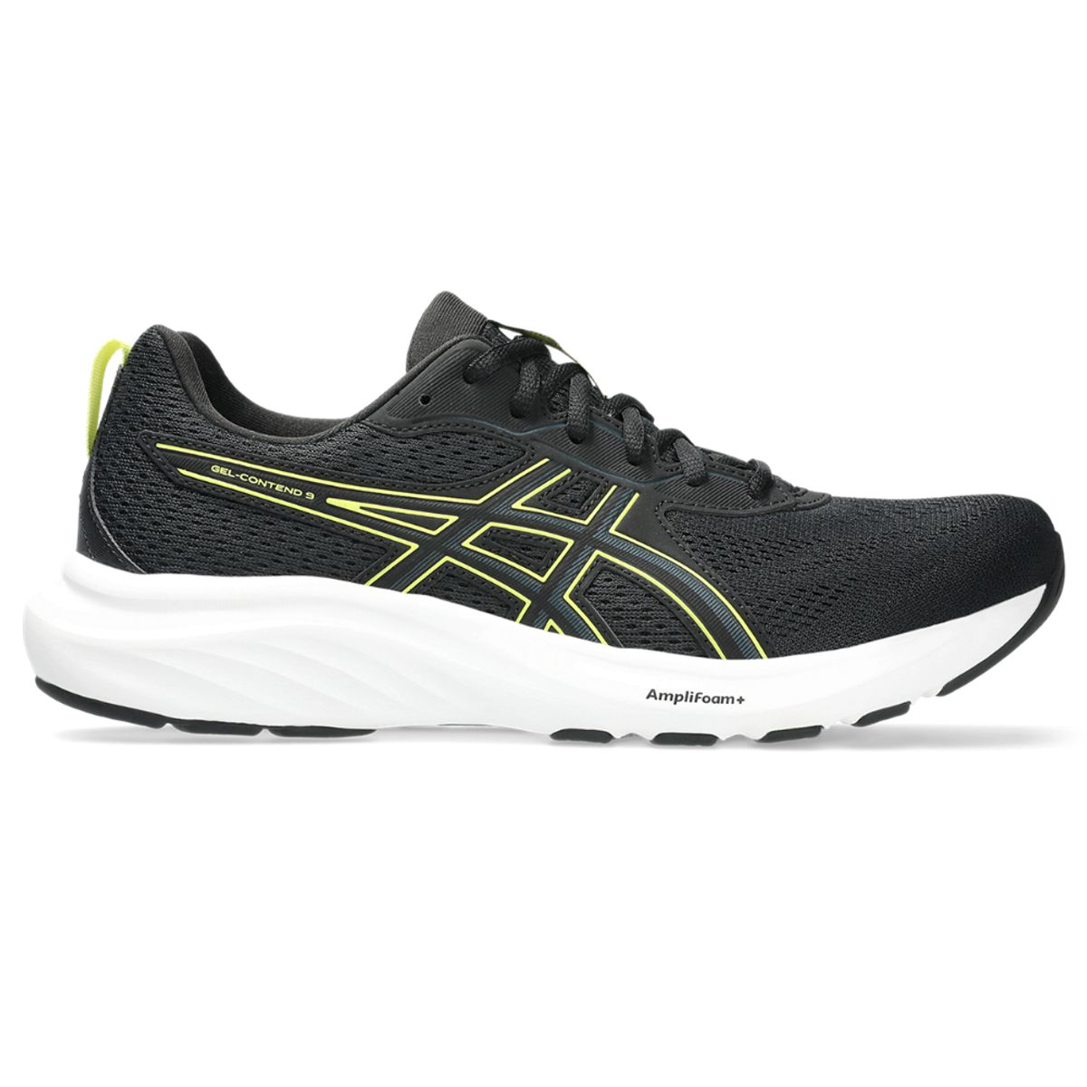 ASICS - Tenis Asics Gel-Contend 9 Running Hombre-Negro/Blanco
