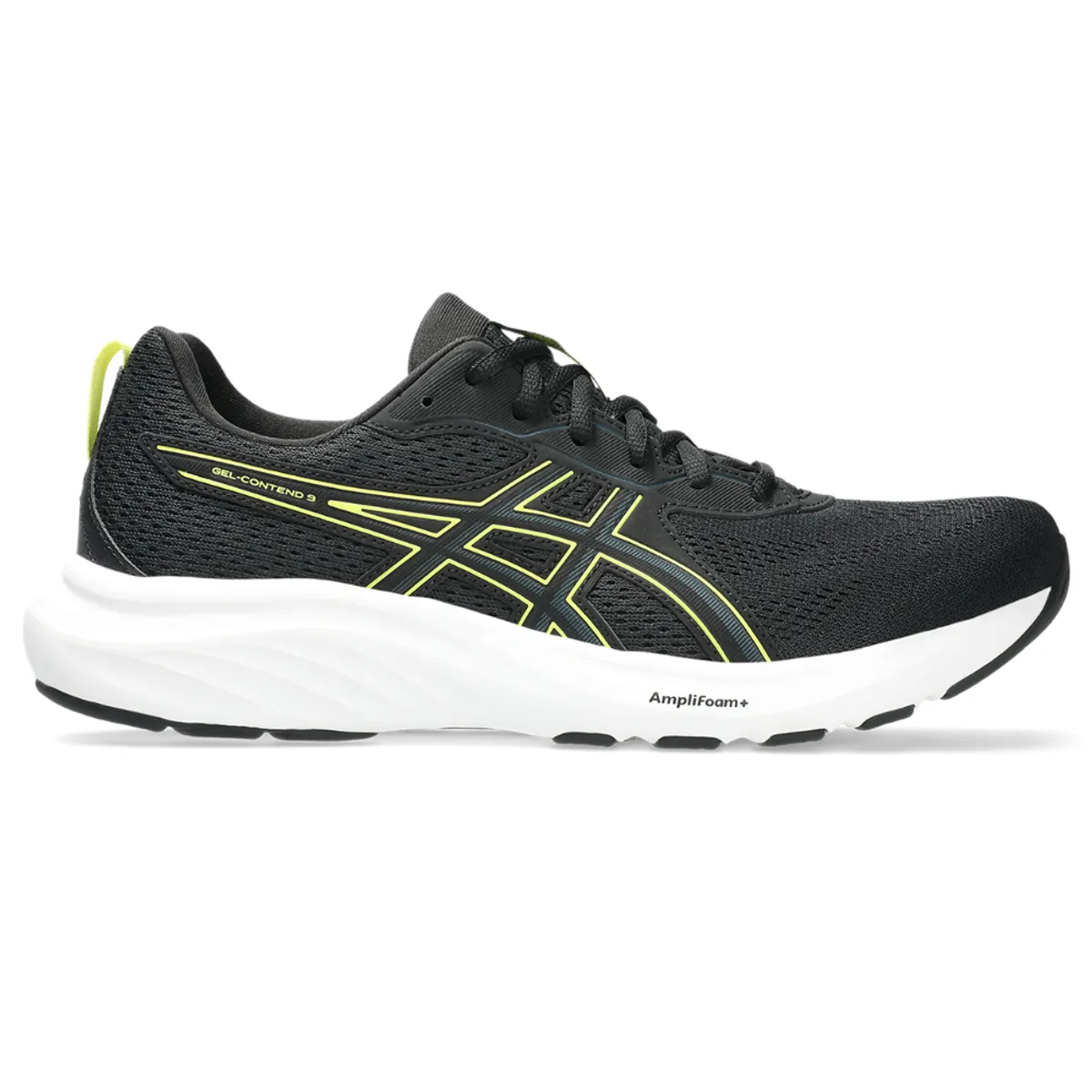 ASICS - Tenis Asics Gel-Contend 9 Running Hombre-Negro/Blanco