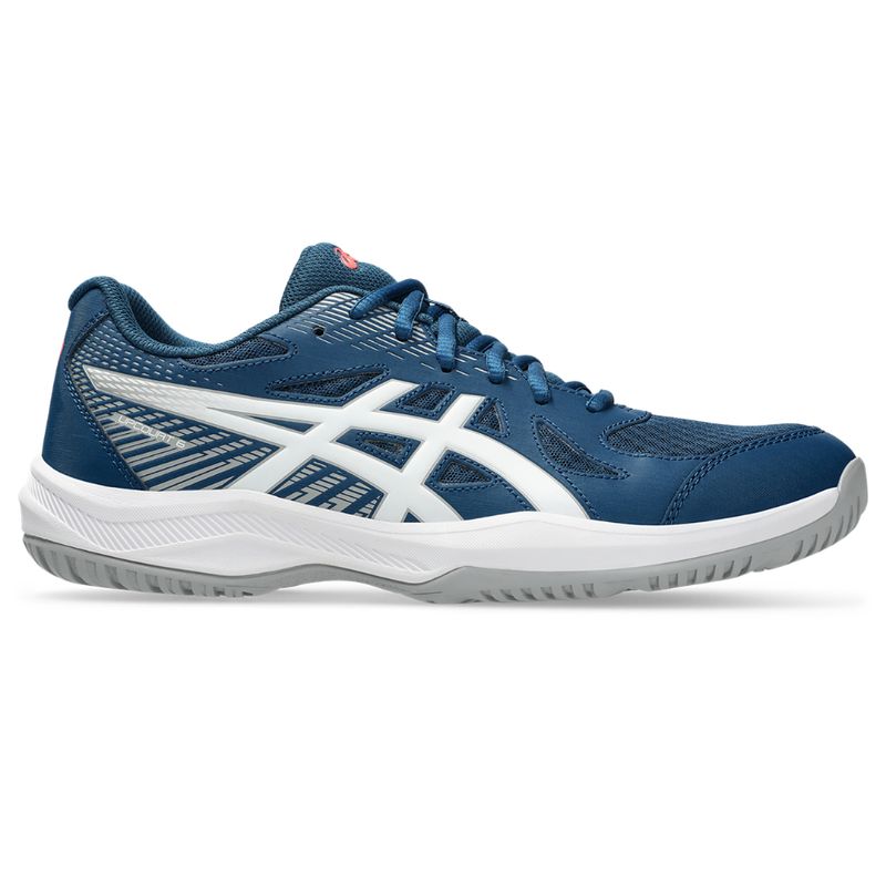 ASICS - Tenis Asics Upcourt 6 Cps Hombre-Azul/Blanco