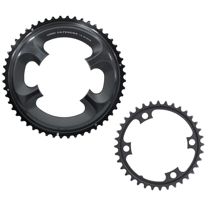 SHIMANO - Plato Coronilla 52/36t Bicicleta Shimano Ultegra 6800 Ruta