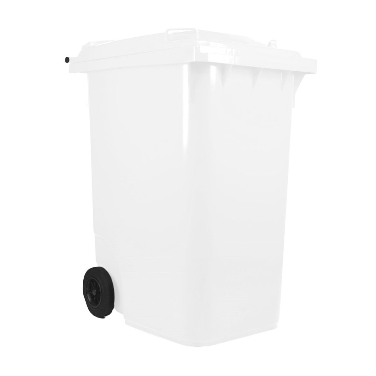 GENERICO - Contenedor de basura CDR con Ruedas 360 Litros Blanco