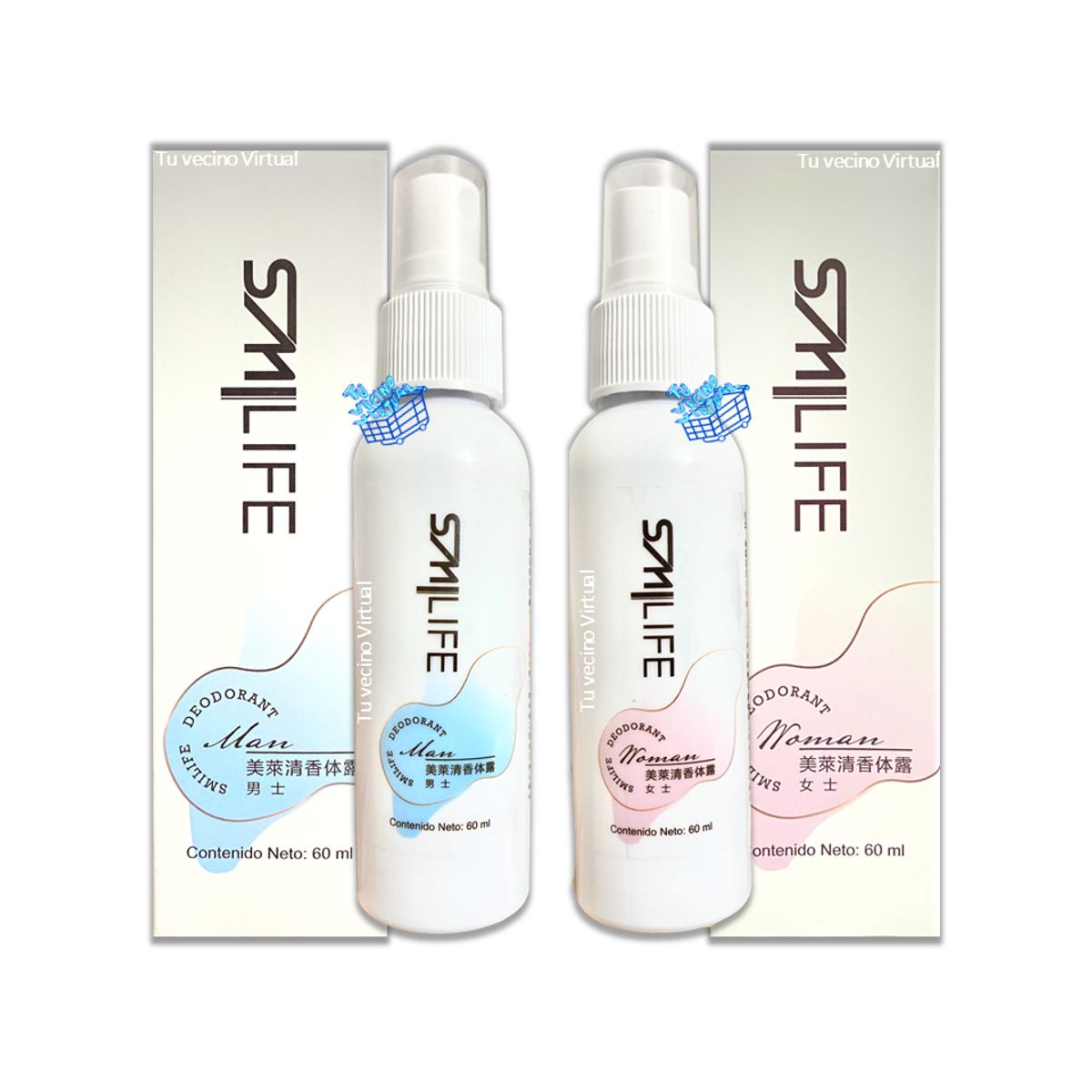 HEALTHY AMERICA - Desodorante Natural Hombre Y Mujer Hgw Smilife