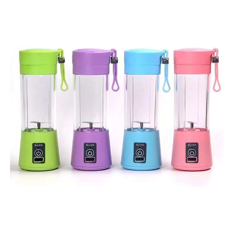 GENERICO - Mini Licuadora Vaso Portatil Recargable Usb Color Morado