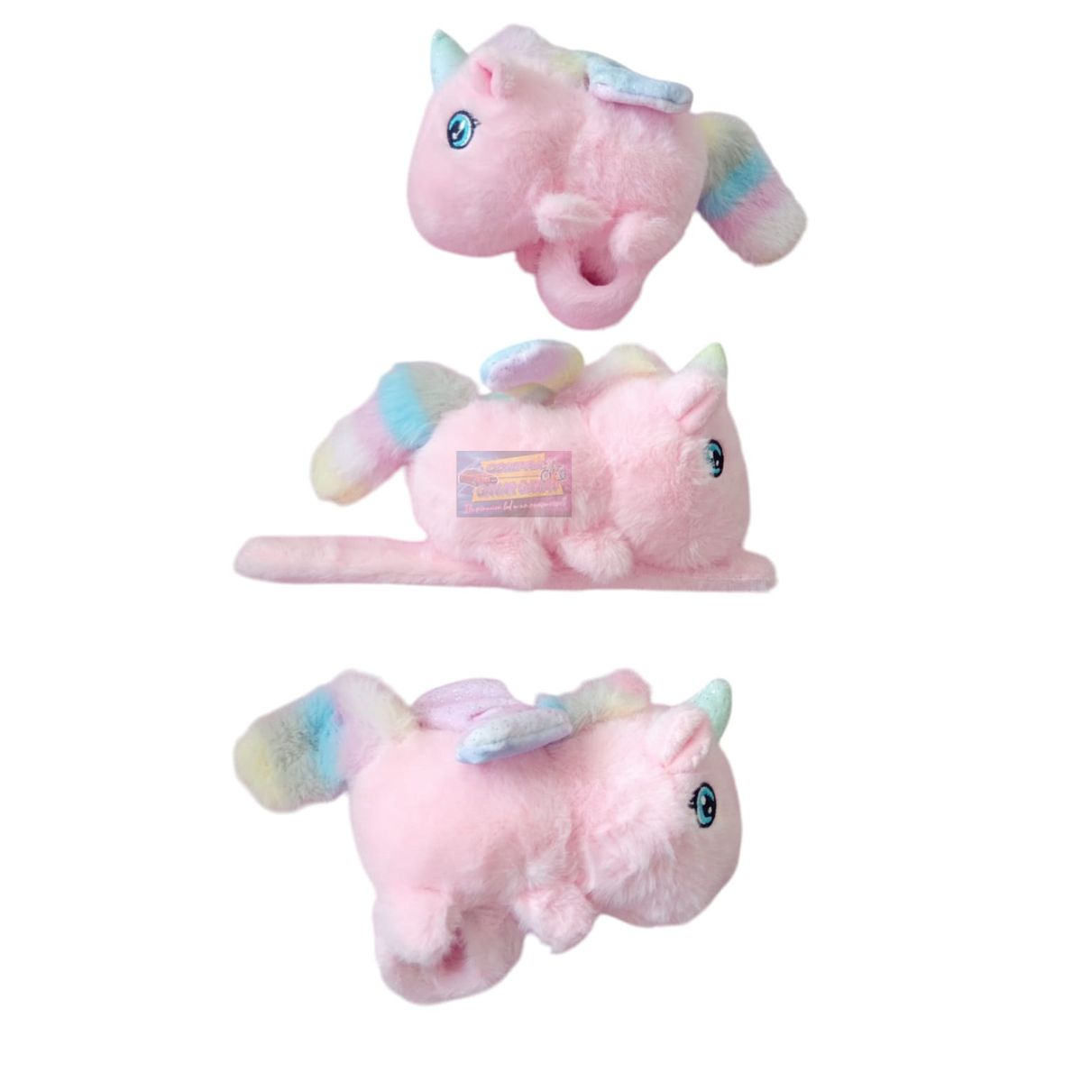 GENERICO - Manilla Unicornio Peluche Alas Móviles  Regalo Tendencia