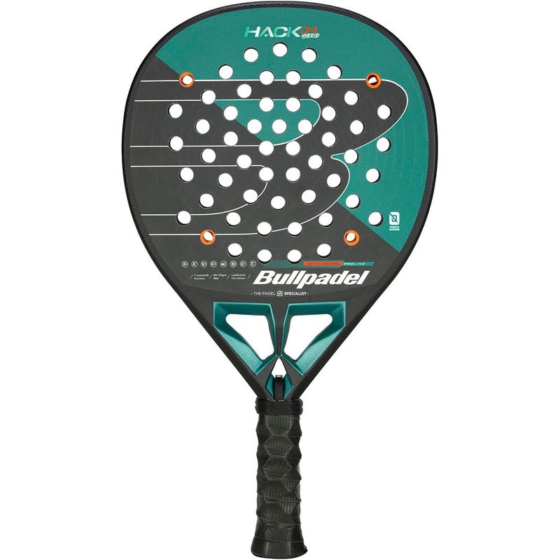 BULLPADEL - BULLPADEL Pala Padel HACK 04 Híbrida Alta TriCarbon 2025