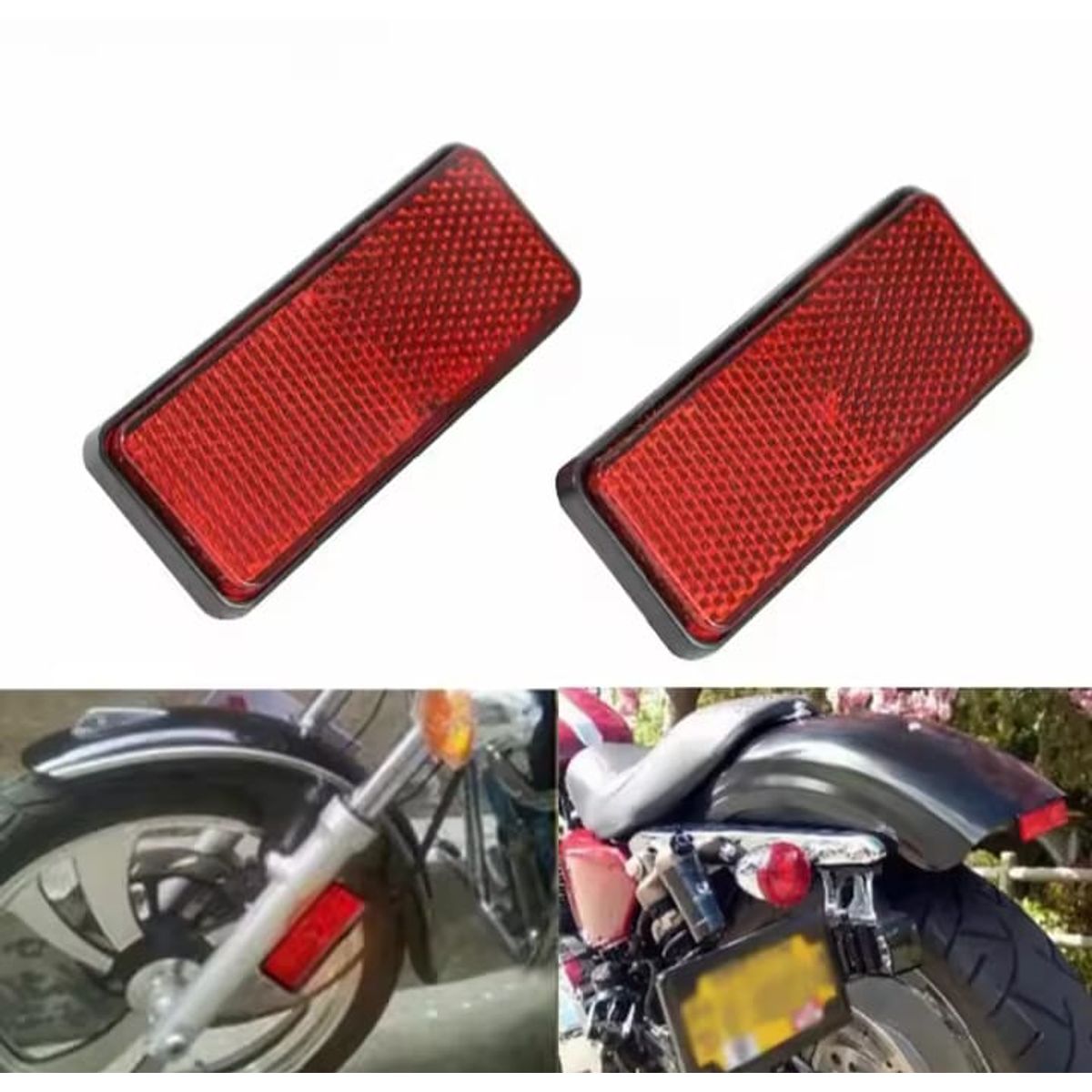 LEDMAX - Stop LED Tragaluz Fijo y Strober Universal para Moto y Carro