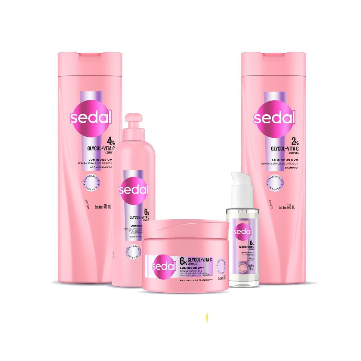 SEDAL - Kit Sedal Luminous UV Gycol Rutina Completa
