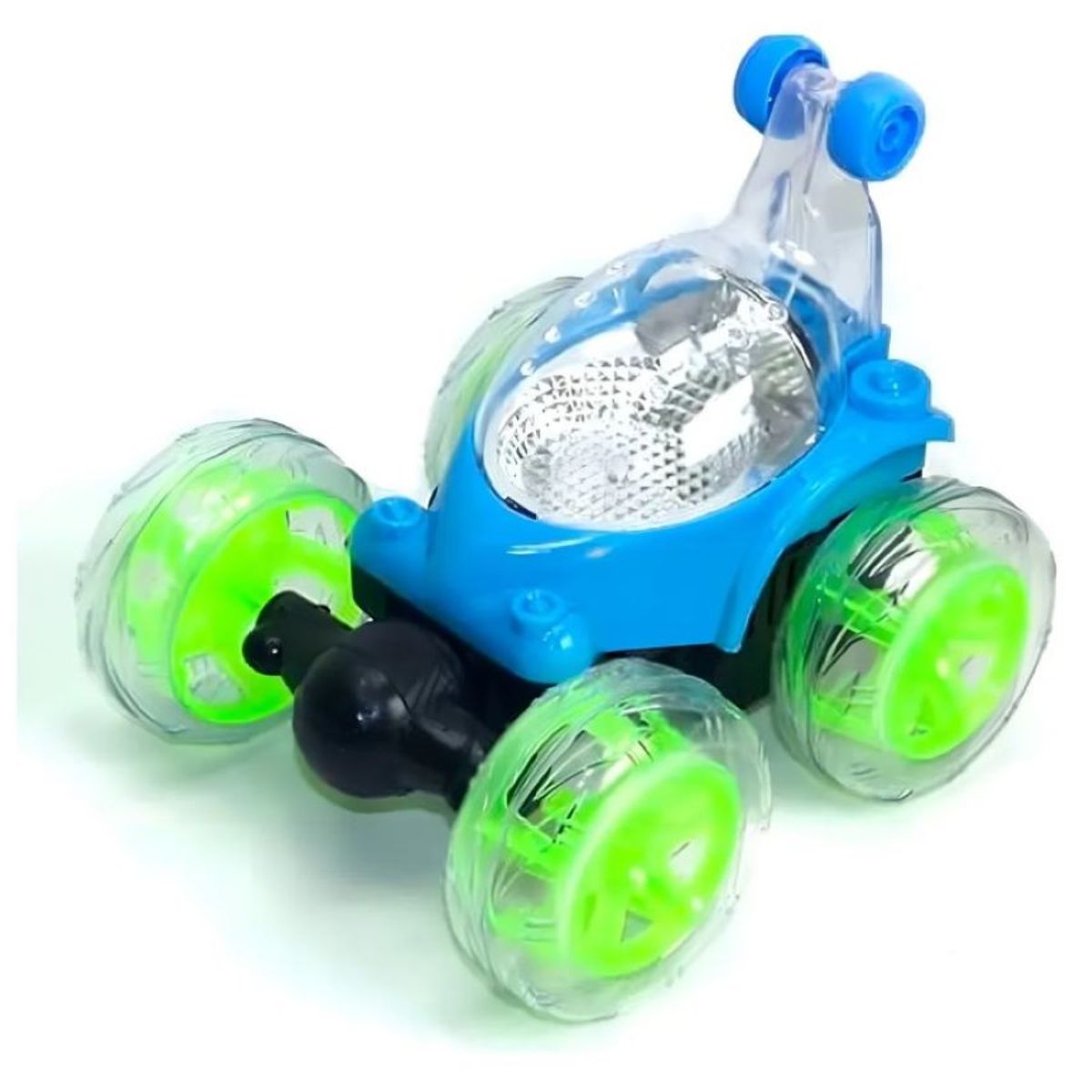 ZHOPI CO - Carro Loco A Control Remoto 360 Grados Luces Sonido