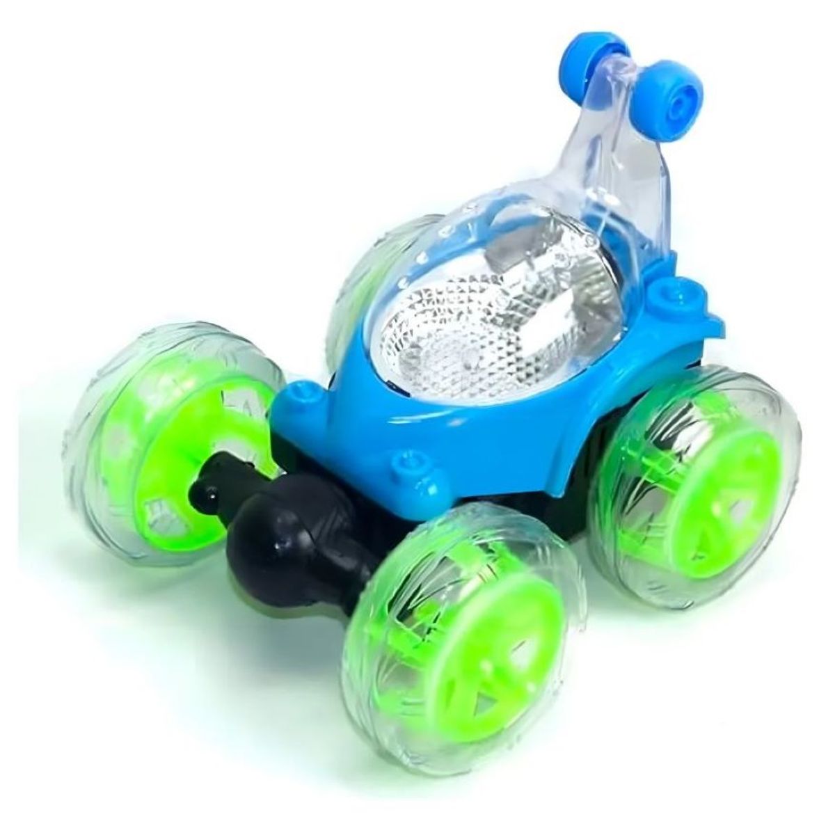 ZHOPI CO - Carro Loco A Control Remoto 360 Grados Luces Sonido