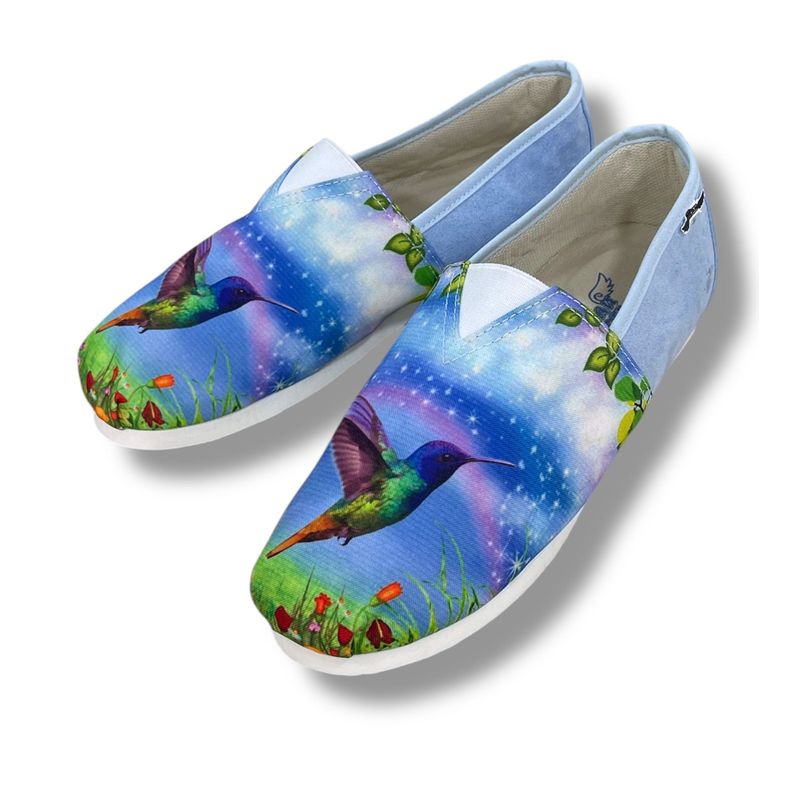 XIAN SHOES - alpargata clasica mujer colibri celeste