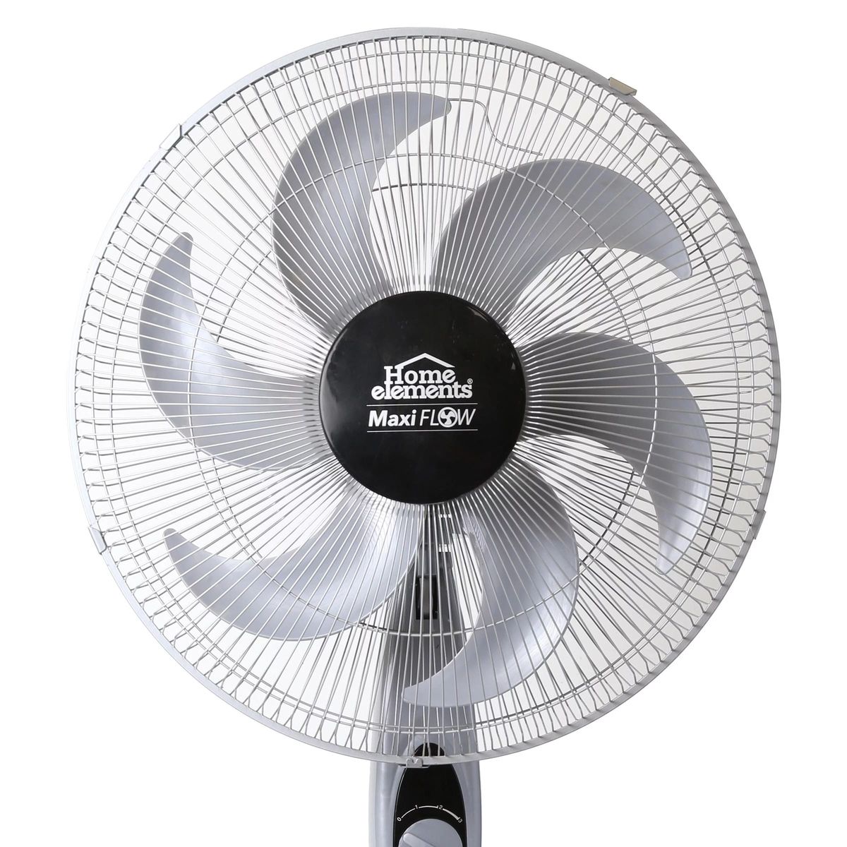 HOME ELEMENTS - Ventilador Pedestal 18 Gris - Maxi Flow Elite