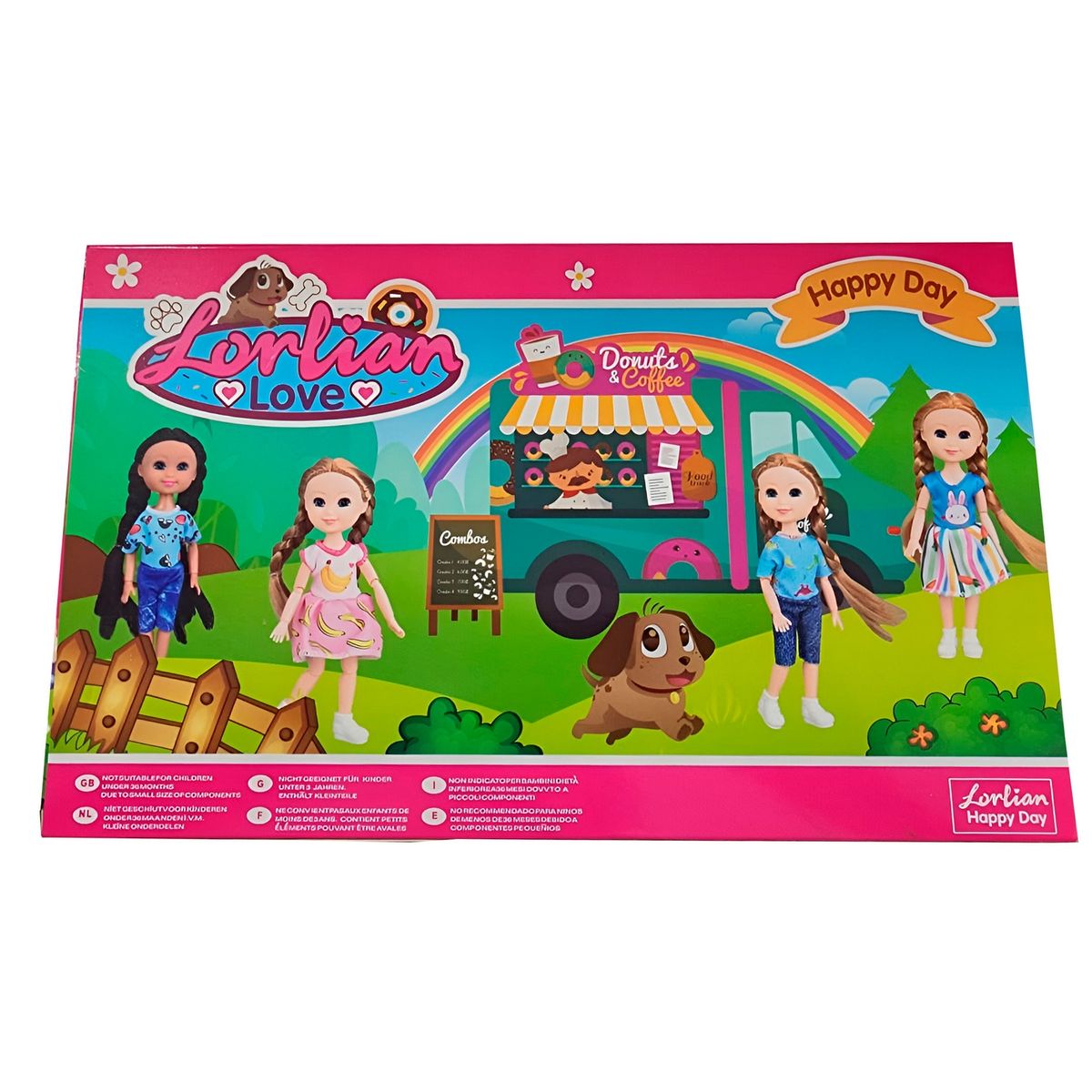 GENERICO - Muñeca Accesorios Mascota Mini Juguete Niñas Interactivo