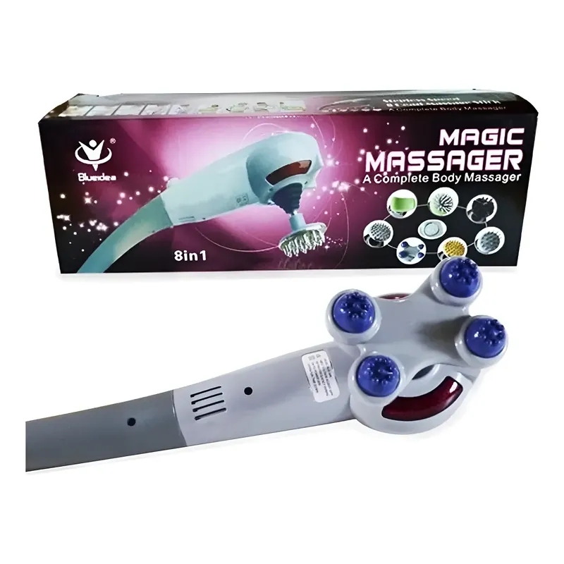 GENERICO - Masajeador Eléctrico Magic Massager 8en1 Masaje Profesional