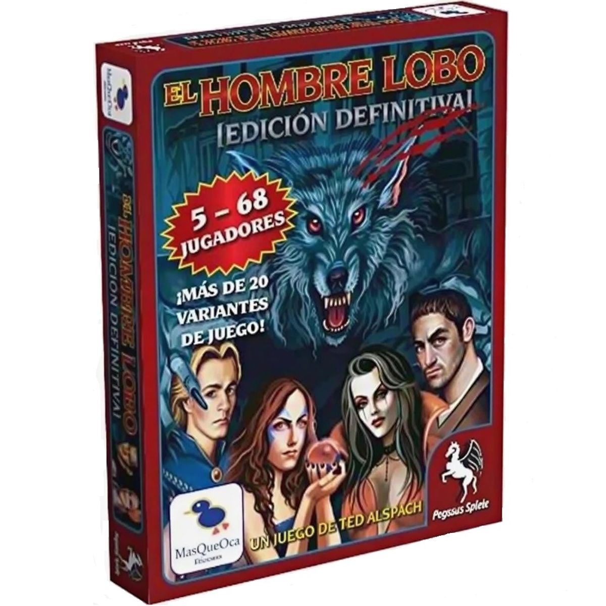 GENERICO - Juego de Mesa El Hombre Lobo Edición Definitiva
