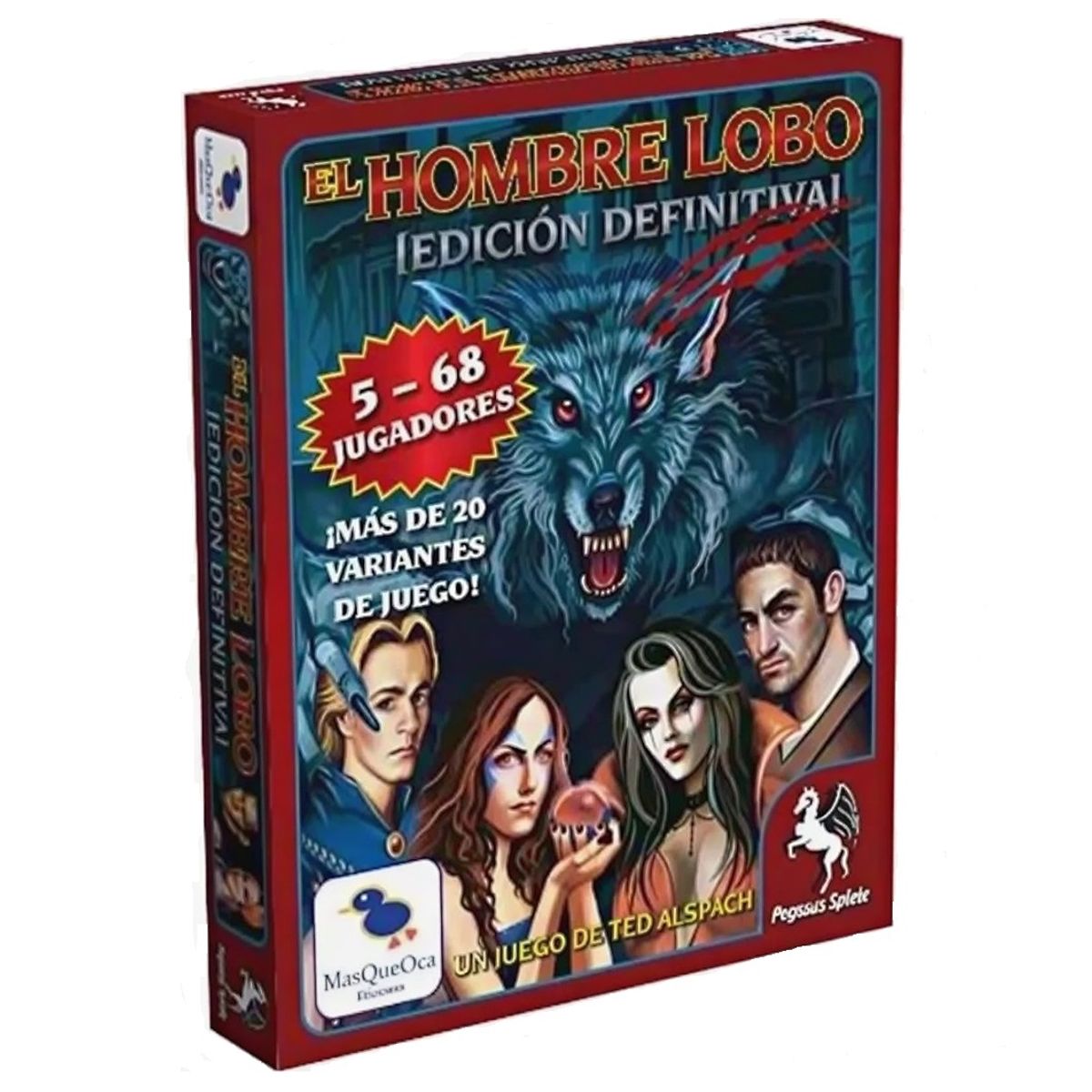 GENERICO - Juego de Mesa El Hombre Lobo Edición Definitiva