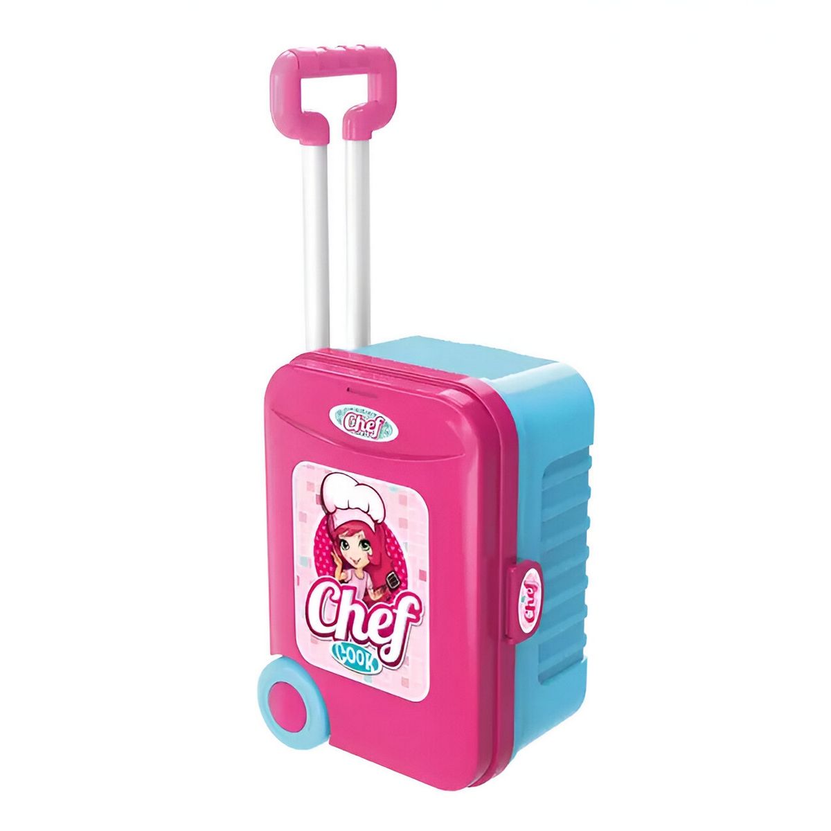 GENERICO - Cocina Infantil Armable Maleta 3 En 1 Accesorio Chef Juguete