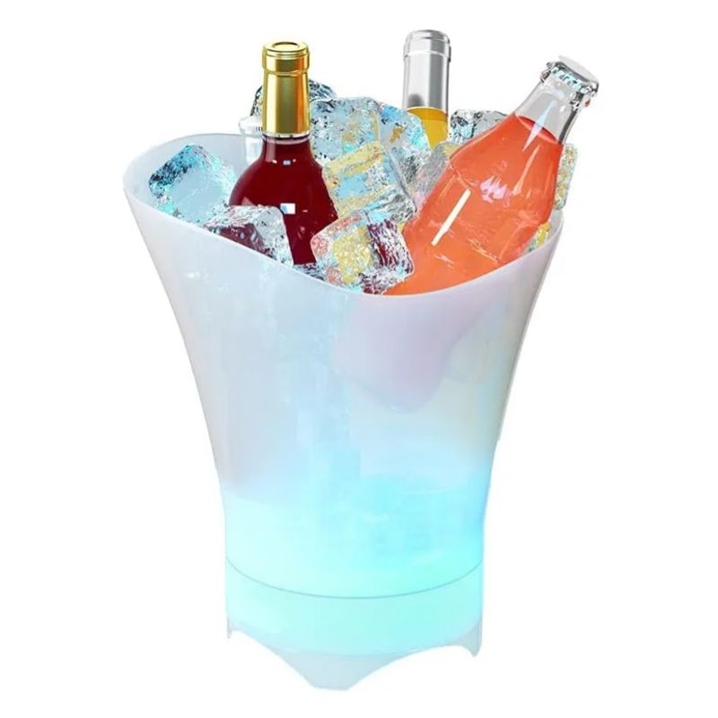 GENERICO - Parlante Bafle Hielera Cubeta Luces Bluetooth Usb Shopplace