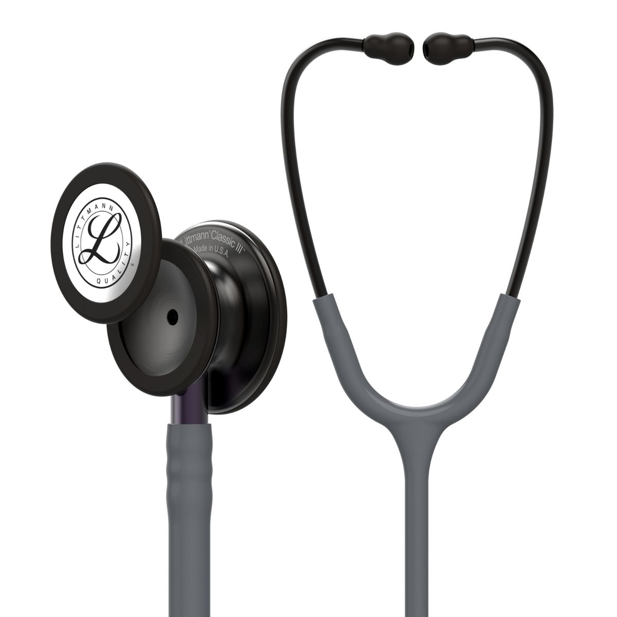 LITTMANN - Fonendoscopio Littmann Classic 3 Gris Smoke 5873 + Tensiometro Gmd + Regalo