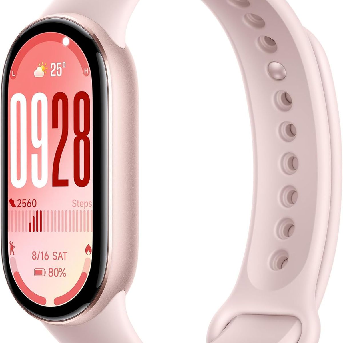 XIAOMI - SmartBand Xiaomi Smart Band 10 Rosado 1.7 pulgadas