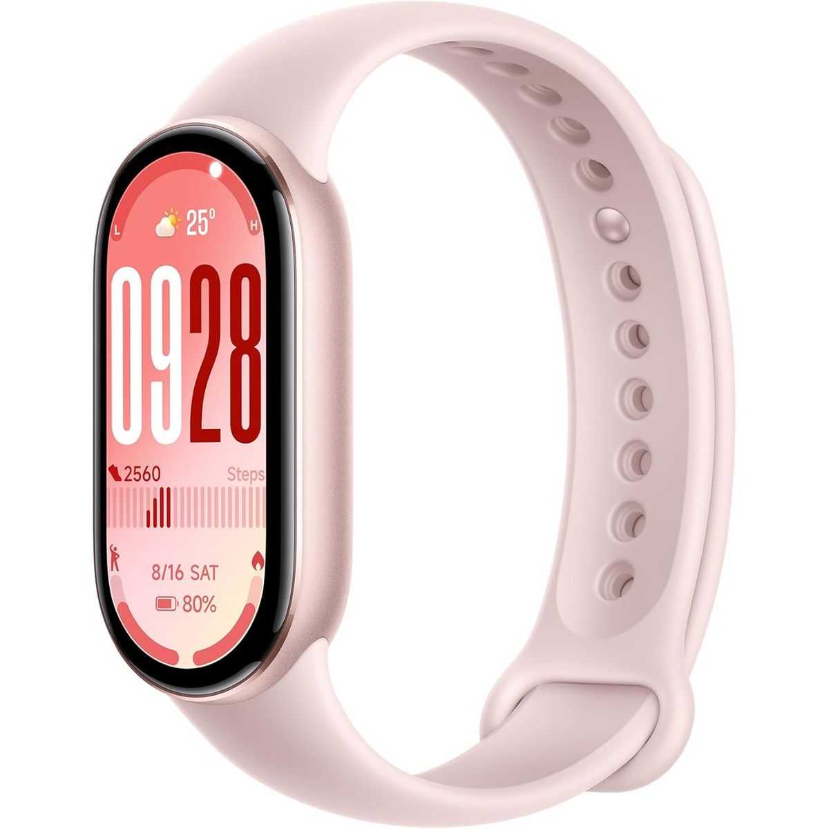 XIAOMI - SmartBand Xiaomi Smart Band 10 Rosado 1.7 pulgadas