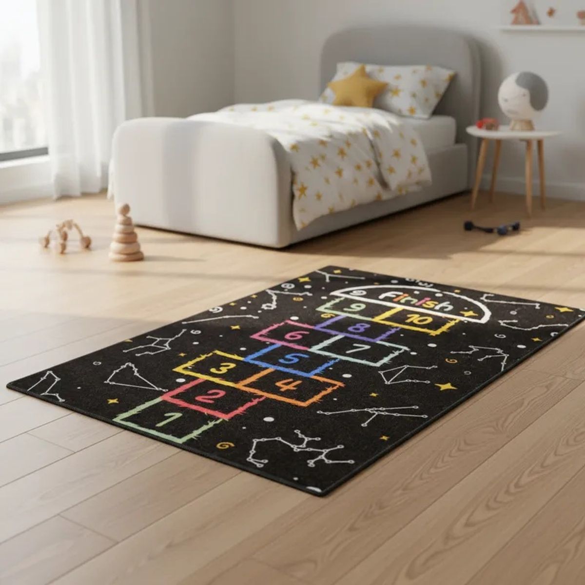 BR - Tapete decorativo infantil 1,00 x 1,50 golosa constelaciones