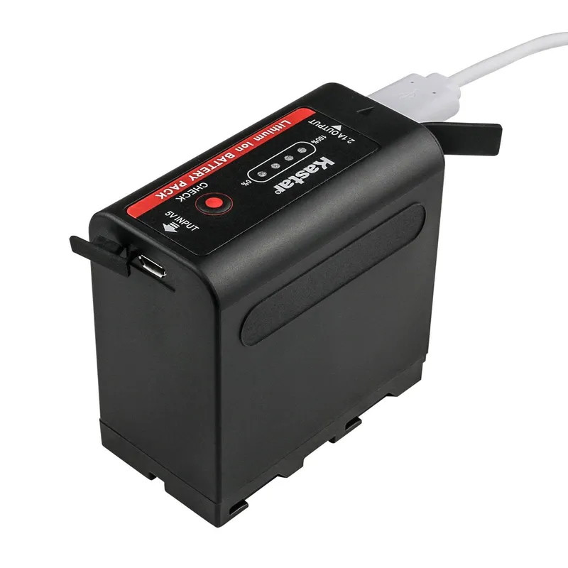 GENERICO - Batería de Litio Recargable para Sony NP-F980 Pro NP-F960 NP-F970