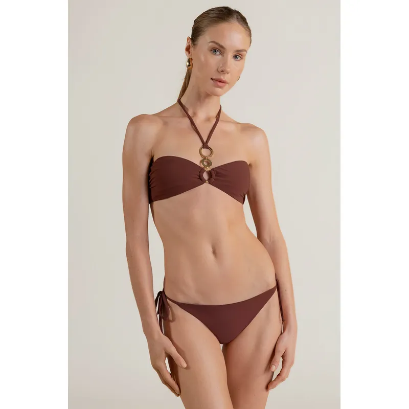 TOUCHE BALNEAIRE - Top Bandeau de Playa Dama Marca Touche Balneaire Ref 0B12T53