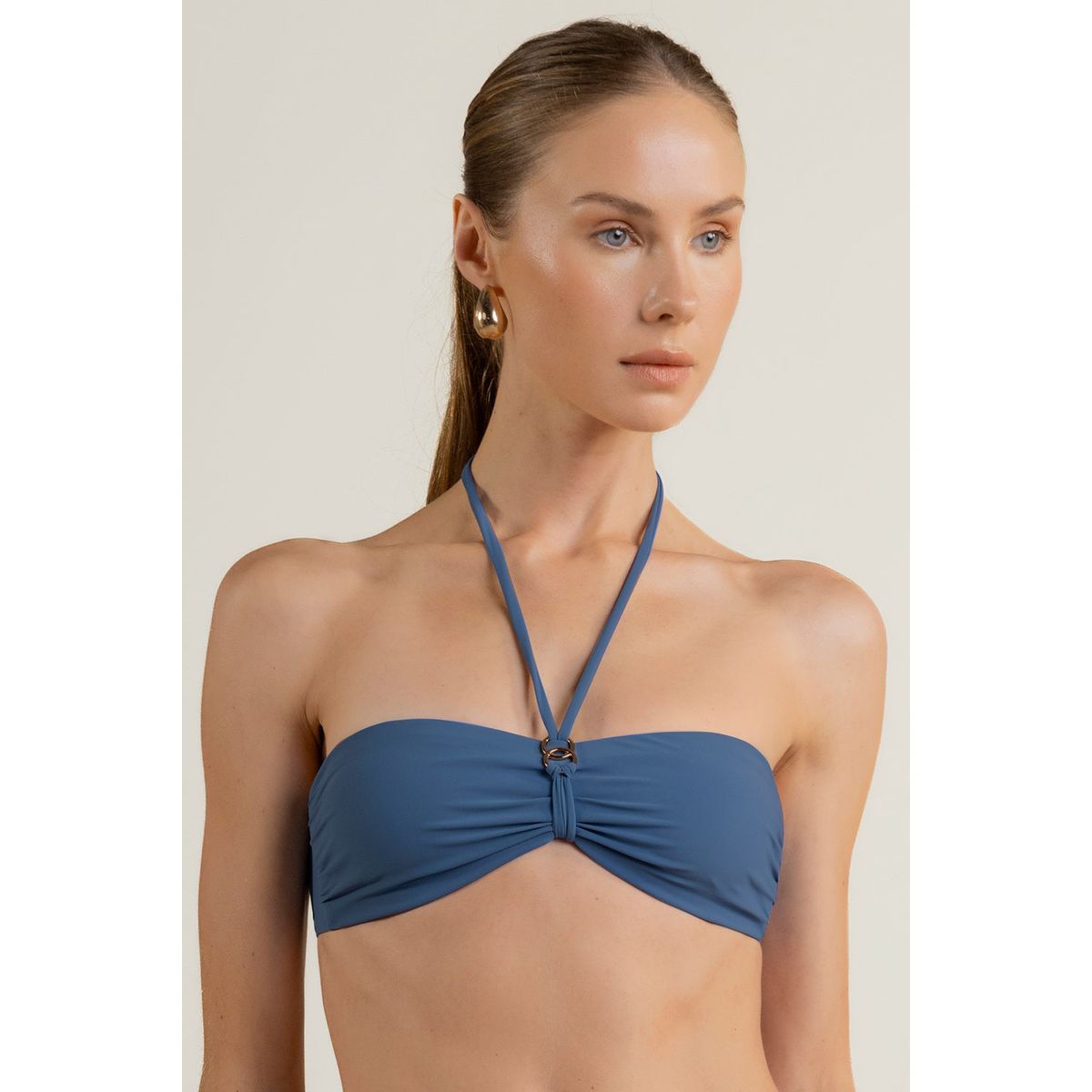 TOUCHE BALNEAIRE - Top Bandeau de Playa Dama Marca Touche Balneaire Ref 0B17A53