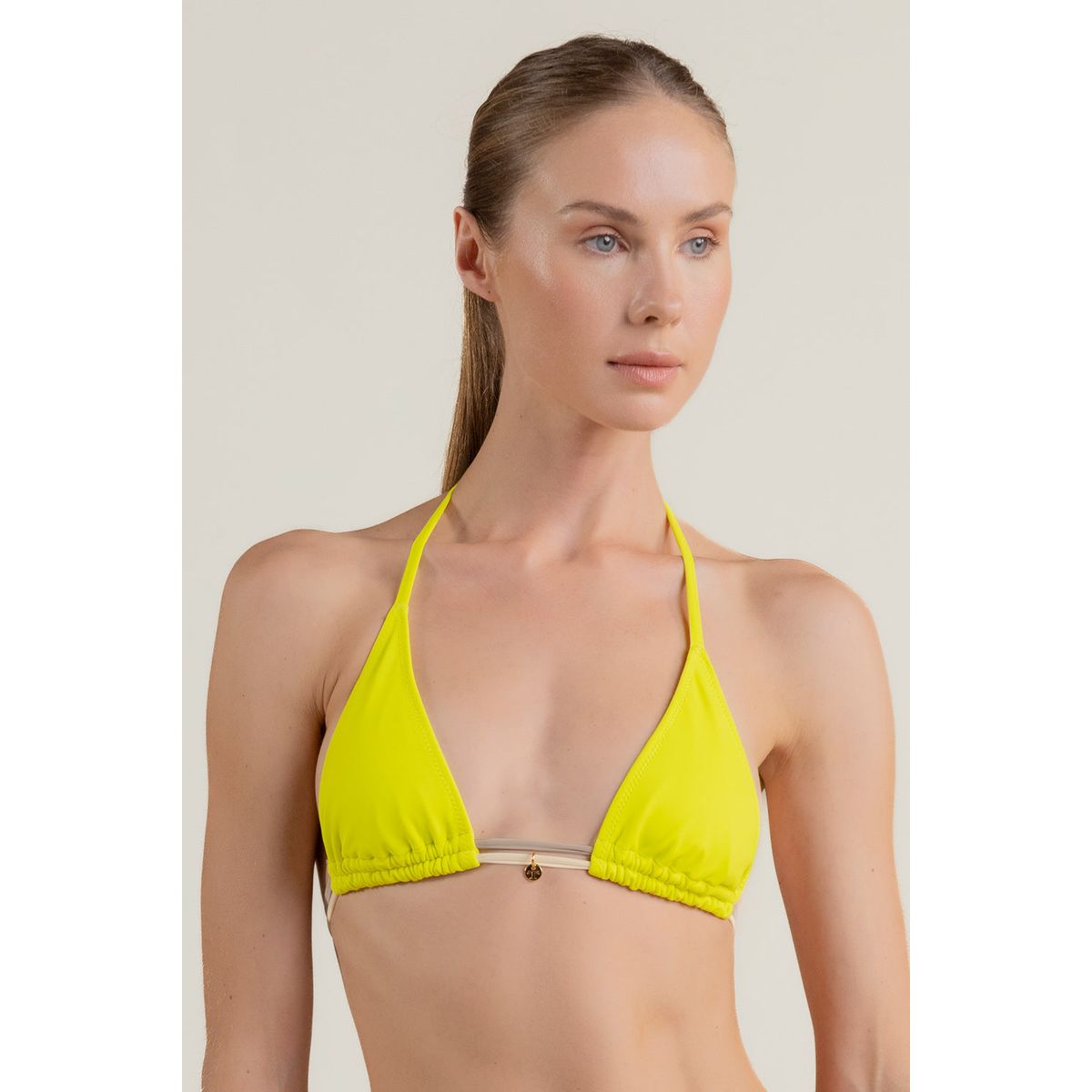 TOUCHE BALNEAIRE - Top Triangulo Pequeño de Playa Dama Marca Touche Balneaire Ref 0B28V53